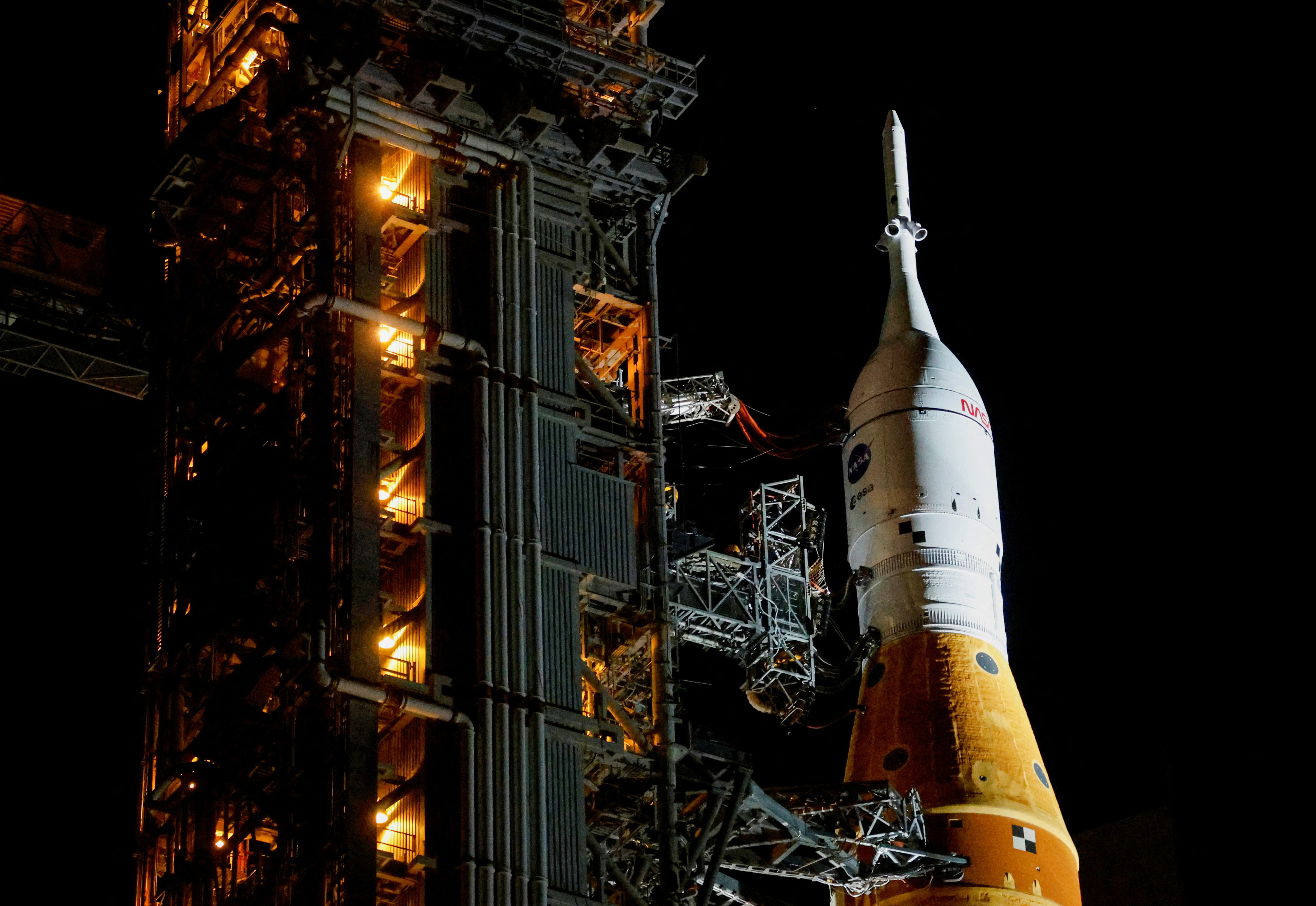 Artemis II Rocket Rollout