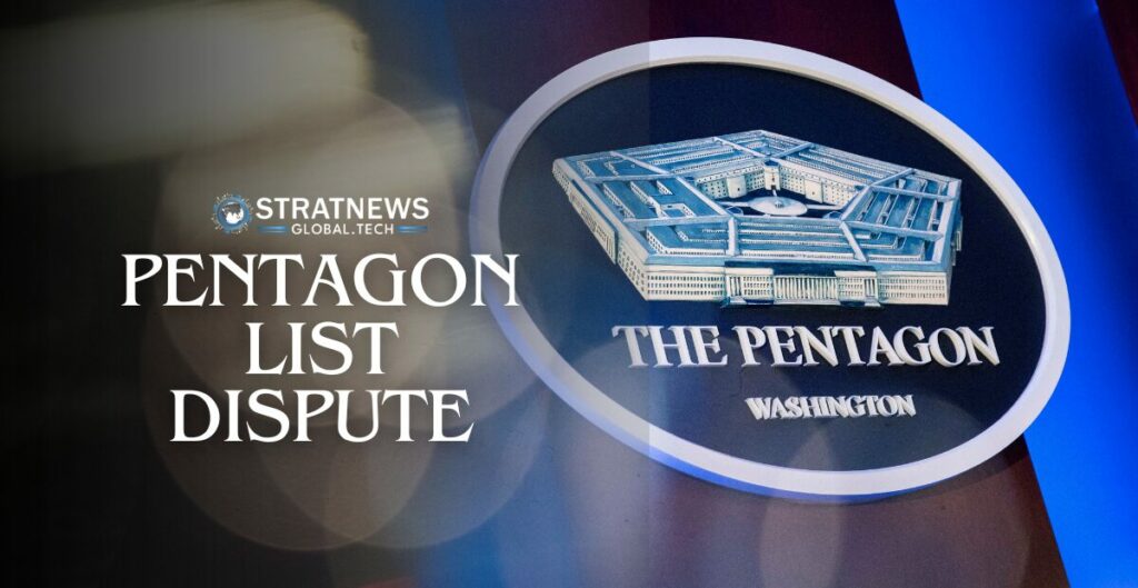 China Pentagon list