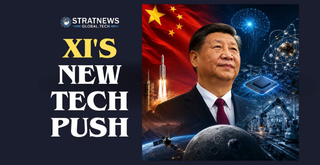 Xi Orders Stronger Push In AI, Deep Space And Advanced Manufacturing China