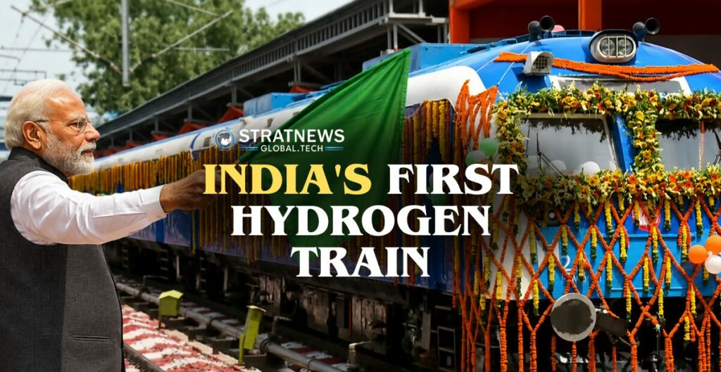 India’s First Hydrogen Train Rolls Out, Boosting Green Mobility Push i