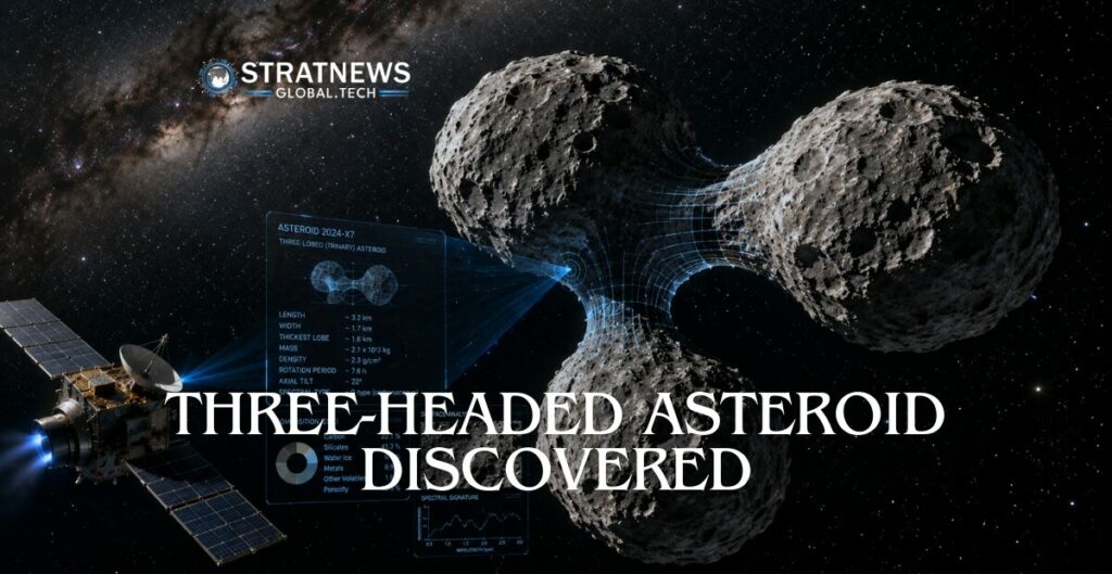 three-headed asteroid