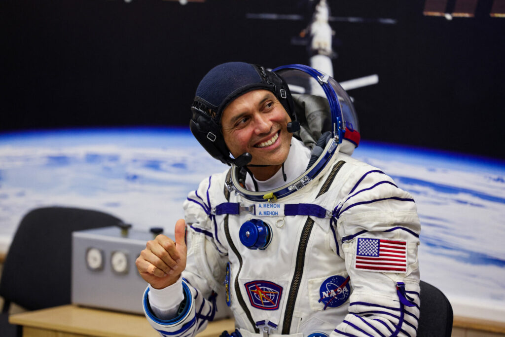 Anil Menon Spacewalk Marks Historic ISS Milestone Anil Menon Spacewalk