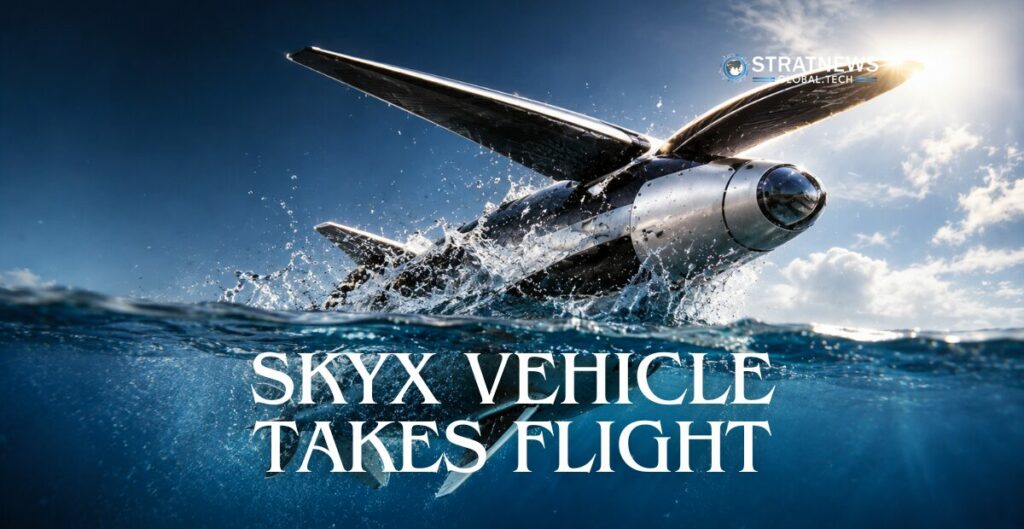 SkyX Vehicle Takes Flight